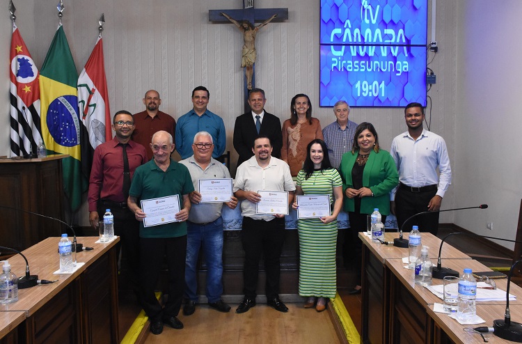 Ato solene de entrega do diploma Servidor Municipal do Ano - 29/10/2024