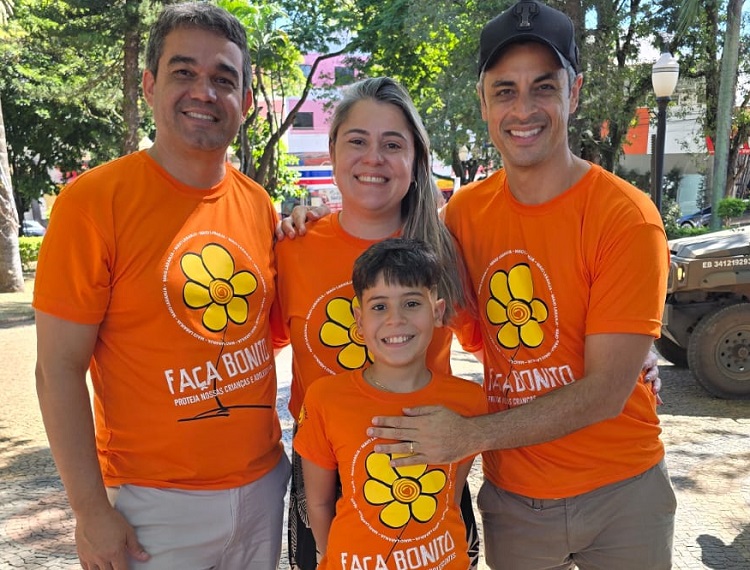 Vereador esteve presente na Semana Lício Velloso, na USP, e em ação do Maio Laranja na Praça Central