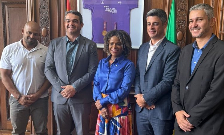 Vereador esteve também em São Paulo em agenda com a secretária estadual de Esportes, coronel Helena Reis 
